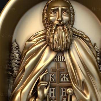 3D model Sergius of Radonezh (STL)